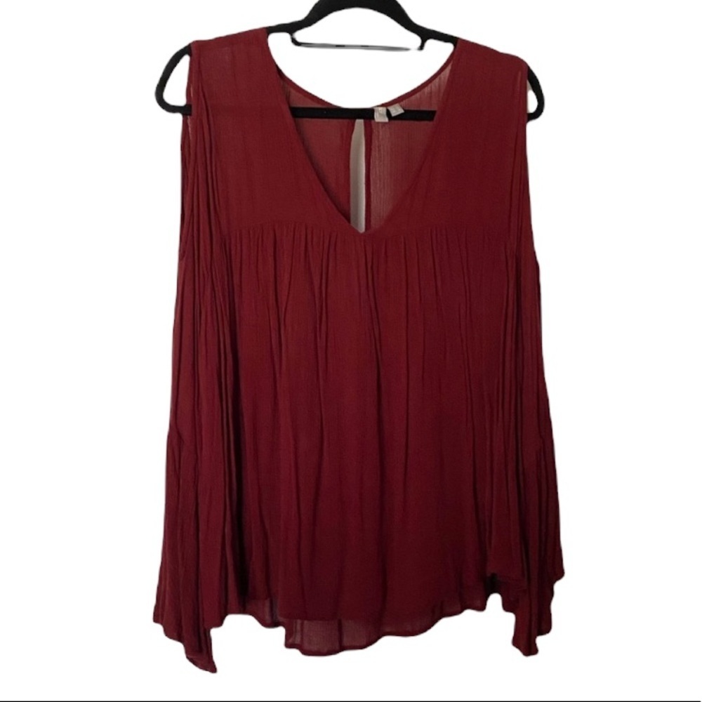 ASOS Cold Shoulder Top - Picture 2 of 5